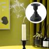 Vintage Metal Candlestick Candle Holders Pillar Iron Art Candlestick for Wedding Party Decor Mini Retro Candle Stick Stand