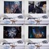 Game BBaldurs Gate 3 Tapestry Wall Hanging Tapestry Art Deco Blanket Curtain Hanging At Home Bedroom Living Room Decor