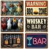 Bedroom Man Cave Bar Tin Signs Home Wall Metal Signs Vintage Decorations Items Aesthetic Room Decor Art Luxury Posters Retro Pub
