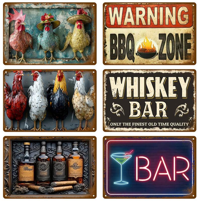 Bedroom Man Cave Bar Tin Signs Home Wall Metal Signs Vintage Decorations Items Aesthetic Room Decor Art Luxury Posters Retro Pub