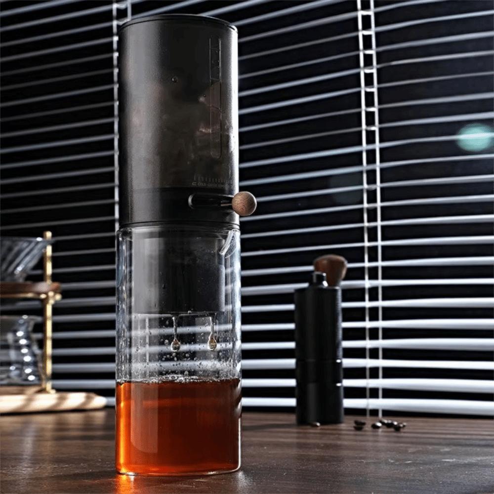 450ml Cold Brew Coffee Maker with Filter Paper Drip Filter Coffee Pot Travel