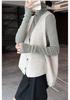 Women's 100% Wool V-Neck Sleeveless Knit Vest - Autumn/Winter Solid Color Layer
