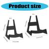 Violins Ukuleles String Instrument Holder Base with Smooth Surfaces, L-Frame Stand Guitar Floor Bracket Ukulele Shelf