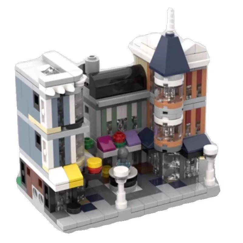 City Street Scene Central Assembly Square Building Blocks Bricks Collections TOys for Kid Adults Birthday Gifts Creative Assembly Mo Practical Use