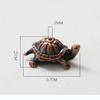 2/1pcs Mini Metal Turtle Shape Incense Stick Meditation Buddha Sandalwood Stick Holder Funny Animal Incense Holders Home Decor