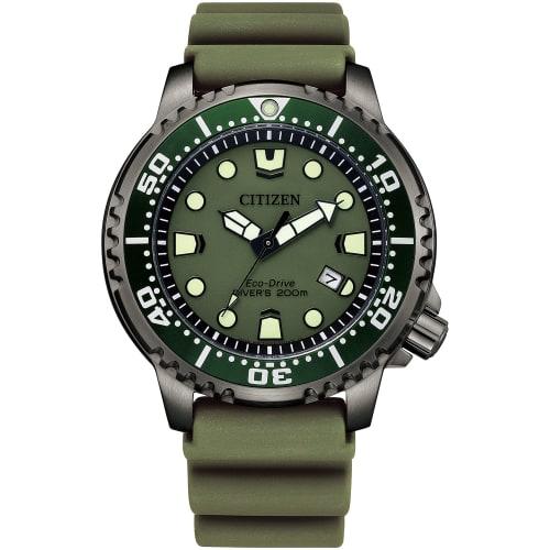 

Годинник Citizen PROMASTER Citizen 200м Водонепроникний для дайвінгу Сонячний BN0157-11X Чоловічий Хакі