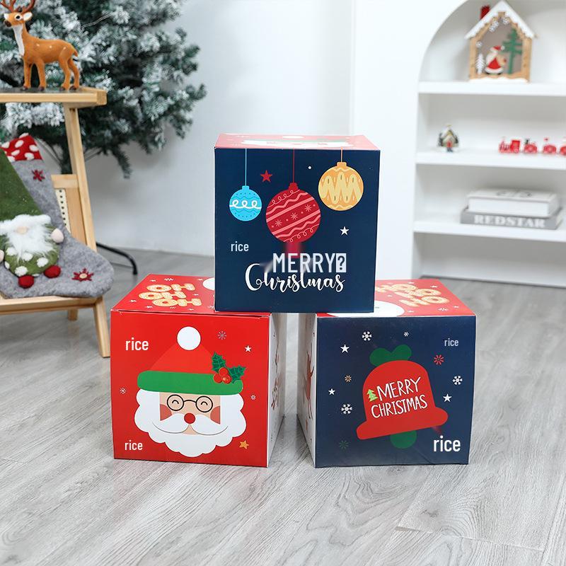 Sada dárkových krabic Vánoční stromek: Stojan na ozdoby a slavnostní balení