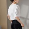 Simple commuting basic T-shirt for women in summer 2025, fashionable, loose, casual, versatile, solid color top