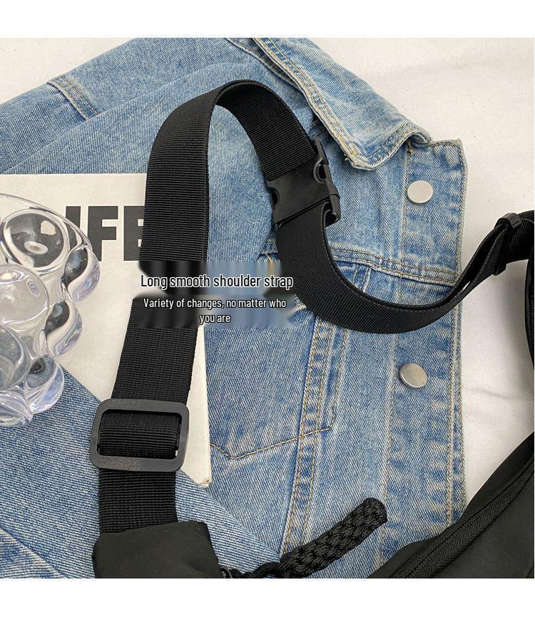 Large Capacity Casual Dumpling Crossbody Bag: Trendy Commute & Travel Shoulder Bag for Women