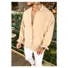 Men's Summer Textured Aerobin Oversize Shirt