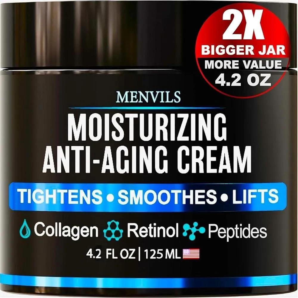 Menvils Men s Day and Night Face Moisturizer Cream 120g