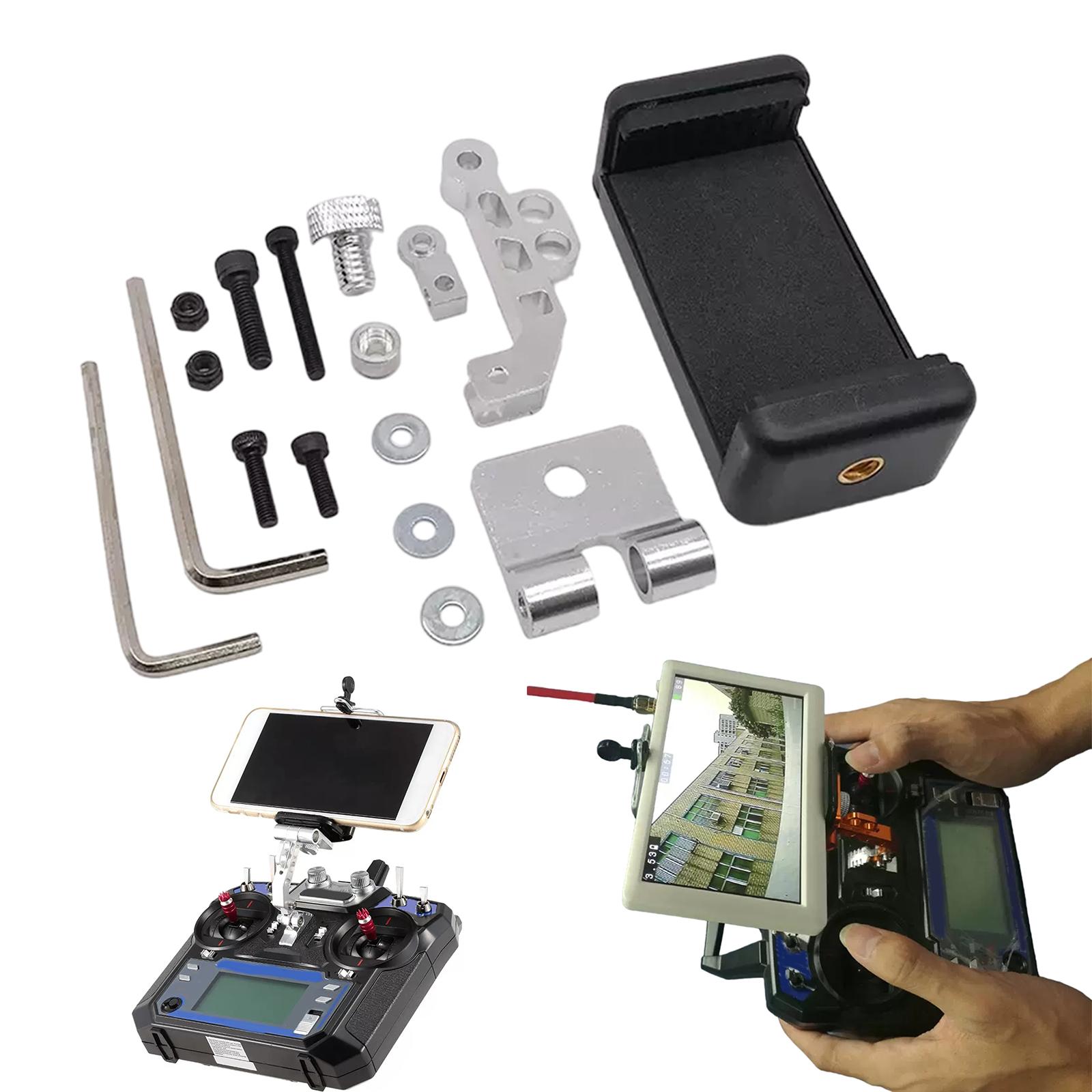 

Універсальний FPV монітор Контролер квадрокоптера Мобільний тримач для аерофотозйомки Легкий алюмінієвий кронштейн для телефону золотий