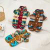 Warm Autumn Winter Dog Clothes Bear Teddy Small Dogs Thermal Pulling Cold Resistant Pet National Style Two Feet Clothes
