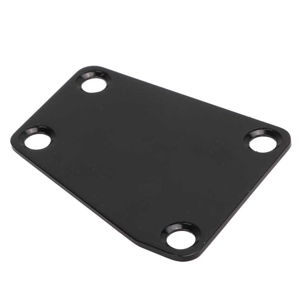 

Trapezoidal Shape Electric Guitar Neckplate Replacement Neck Plate Most Electric Guitars чёрный