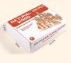 100-Piece Beech Wood Building Blocks for Kids Aged 3-12 - Educational and Developmental Toy