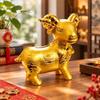 Good Luck Zodiac Goat Ornaments Plastic Coin Saving Box Decorative Lamb Money Jar  Table