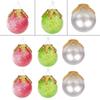 Polyethylene Glycolbattery Operated Shatterproof Plastic Christmas Ornament PEG Texture for Table Festival Decors