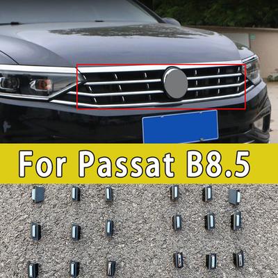 For VW Passat B8.5 Front Grille Chrome  2022 2023 Body Kit Car Styling High Configuration Standard Edition Decorative