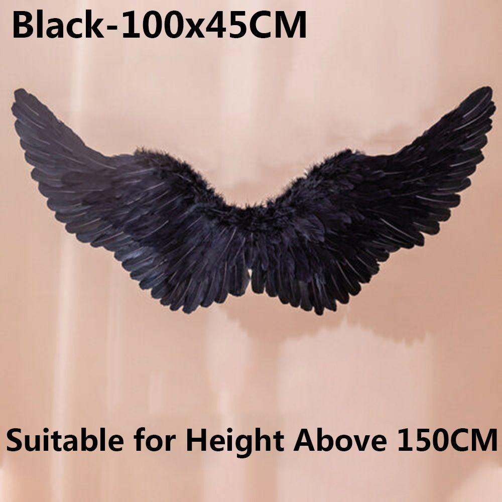 Angel Feather Wings Holiday Party Decoration Props Scene Layout New Year Party Christmas Decor Girls Catwalk Performance Show