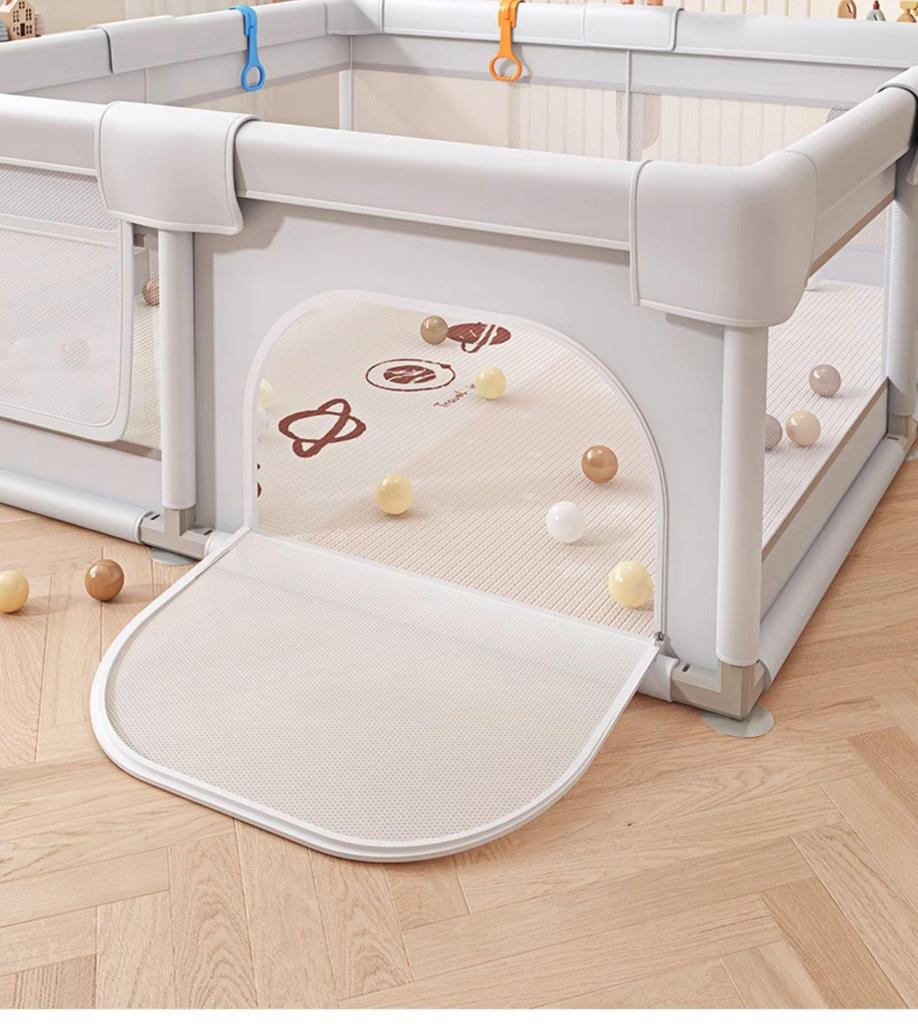 Indoor Baby Playpen: Safe Toddler Barrier & Crawling Area
