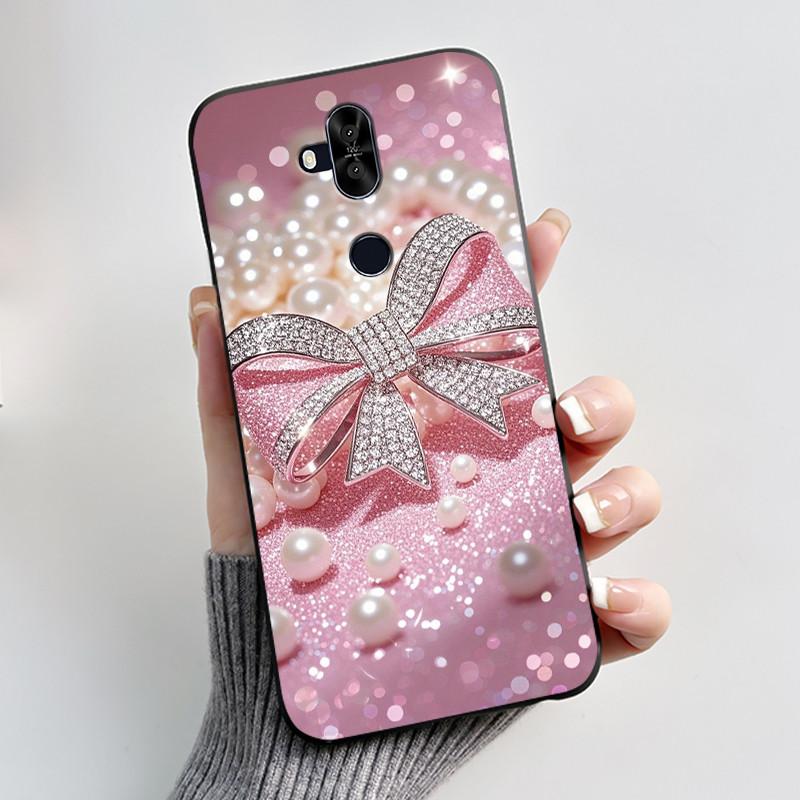 Cute Cat Pandas Cartoon Casing For Asus Zenfone 5 Lite ZC600KL X017DA X017D Case Black TPU Soft Silicone Back Cover Phone Funda