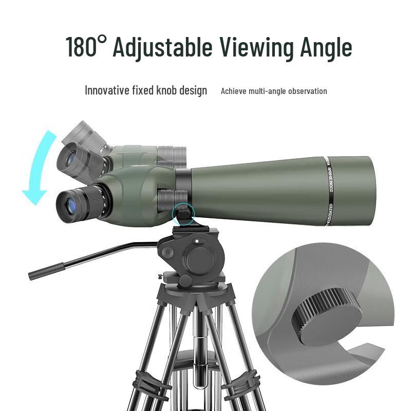 Leaysoo 20-60x80 Chaser High Power Monocular Telescope