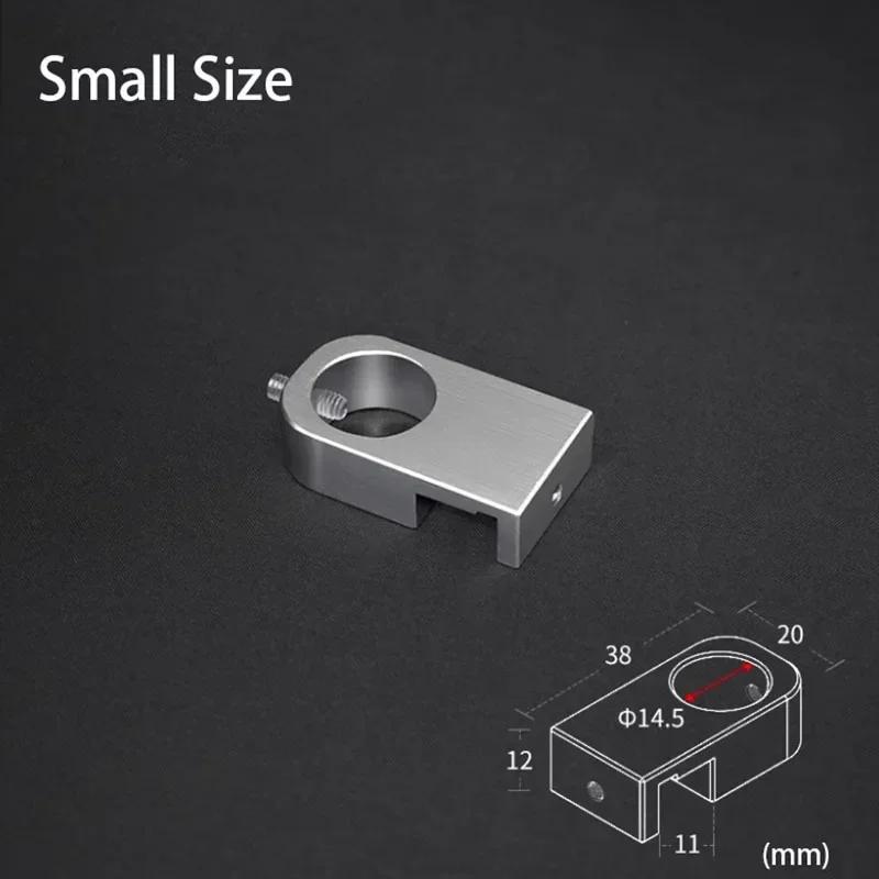 Держатель для аквариумной трубки из алюминиевого сплава, кронштейн для крепления шланга для воды для трубы 20 мм, фиксирующий зажим для трубки для воды, хомут для шланга аквариума