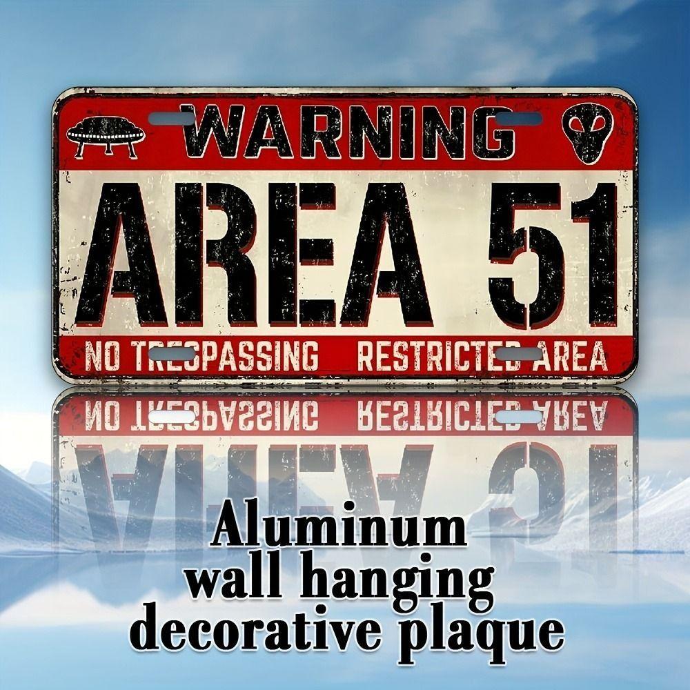 Metal Wall Art Decor, Tin Sign 20x30cm, Vintage Decorative Plaque