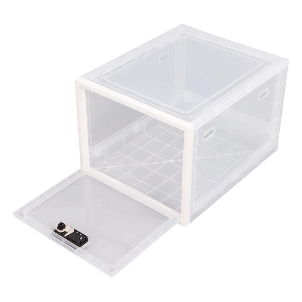 Lock Box Clr Food Storage Container Medicine Case with 3 Digit Combination Lock for Home