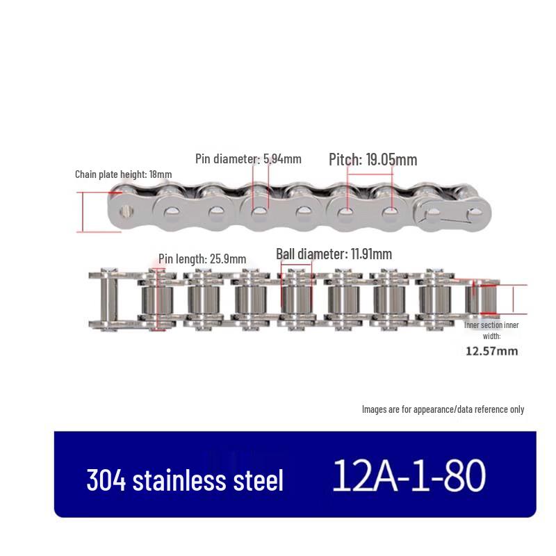 304 Stainless Steel Roller Chain