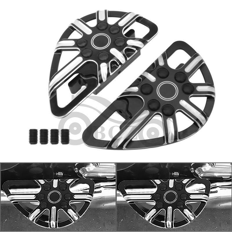 Harley Street Glide Rear Large Foot Pegs - Modified Motorcycle Accessories 21*13*7 cm