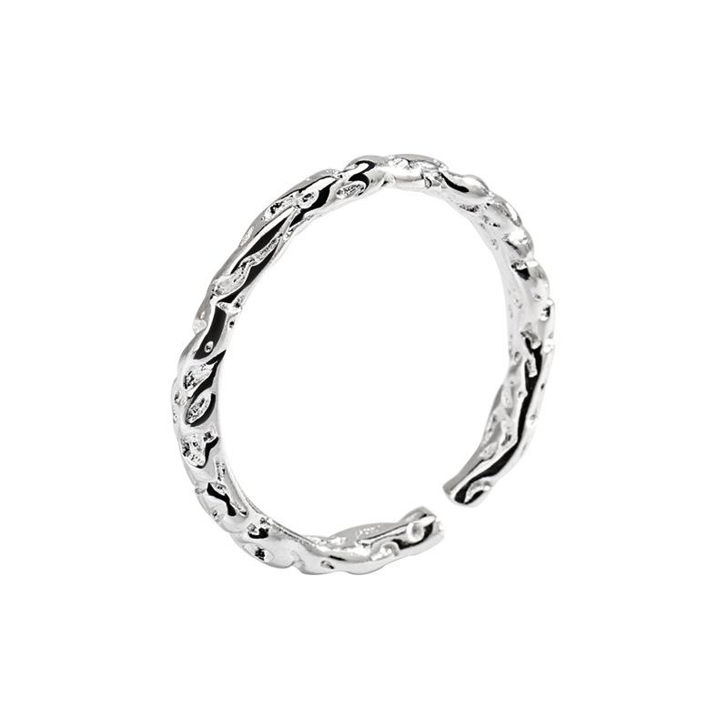 Authentic 925 Sterling Silver Fashion Sweet Tiny Simple CZ Finger Rings for Women Wedding S925 Ring Party Jewelry