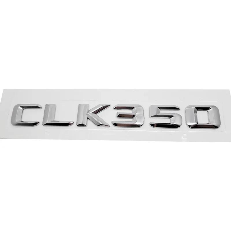 Old Style Metal ABS Car Emblem Sticker Tail Letter Badge for Mercedes Benz CLK Class CLK350 CLK430 CLK500 CLK550 Accessories