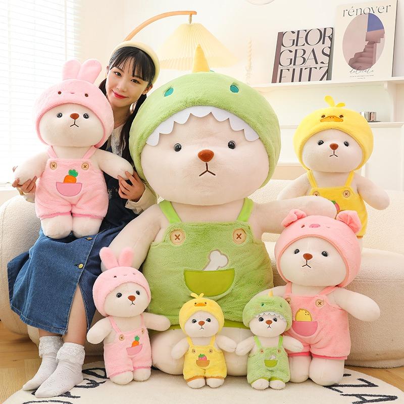 Lena Bär Handgemachter Teddybär Jungtier Plüsch Stofftier Spielzeug Geschenk