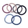 Korean Handmade Knitted Hair Scrunchies: High Elasticity, Braided Style Hair Ties.