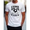 European Sizes Soccer T-Shirt Slight Stretch, Crew Neck, Regular Fit, Casual Sportswear, Durable Daily Wear, Vibrant Design