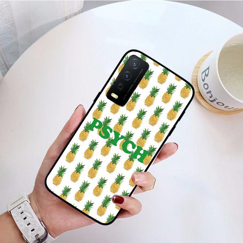 Psych Ananasový ovoce Kryt na telefon Pro vivo Y31 Y30 Y33S Y11S Y12S Y17 Y20 Y20S Y21S Y1S Y53S Y15 Y19 Y91C V23 5G Pouzdra coque