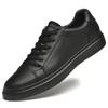 Fashion Luxury Brand Men's Shoes Fashion Breathable Skateboard Tenis Masculino Genuine Leather Casual Flats Comfort New Men Sneakers