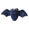 jijijing Halloween Theme Cat Toy, Soft Ghost Bat Pumpkin Plush Cute Stuffed Chew Toy for Indoor Cats Boredom Relief