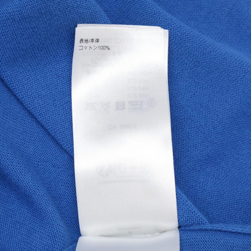 LOUIS VUITTON [Domestic Regular/24Stainless Steel] RM241MQ Z34 HQN40W Cotton Sleeve Monogram Knit Sweater tops M blueUsed