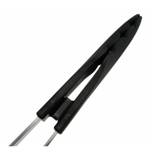 PRO SERIES Multi-Tongs with Antibacterial and Heat-Resistant Stoppers, Large, Black