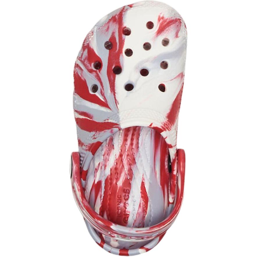 Crocs Unisex White Red 206838-1AZ