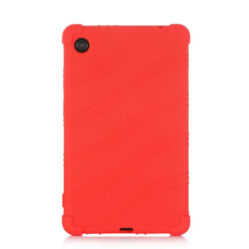 Silikon Rückseite für Lenovo Tab M7 3. Gen Hülle Weich Stoßfest Funda für Lenovo TB-7306F TB-7306X TB-7305F TB-7305X TB-7305I