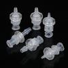 2Pcs Luer Lock Adapter PP Plastic Air Valve Pipe Subpackaging Instrument Connect
