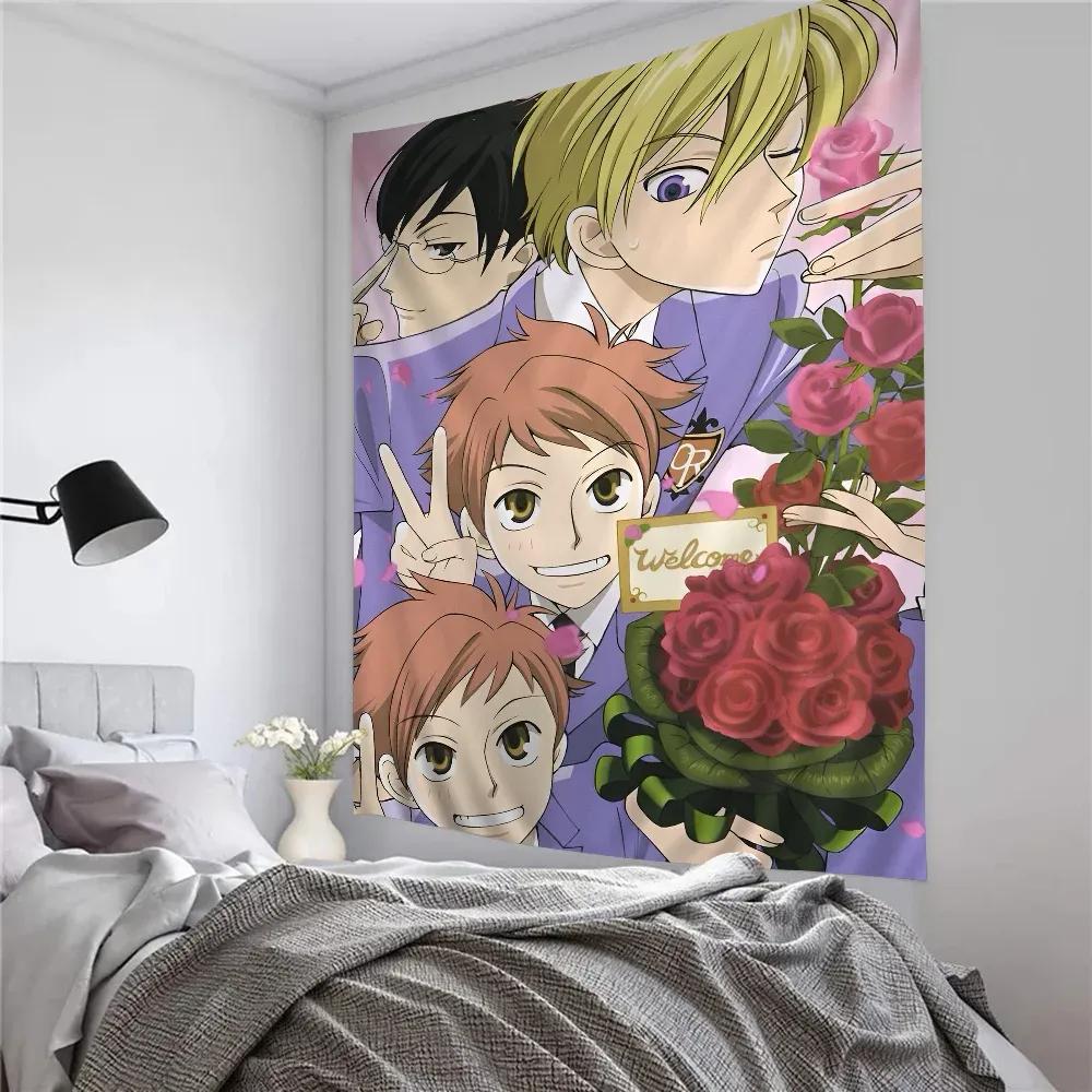 Anime Tapestry Bohemian Floral Wall Decor Tapestry Dorm Room Decor Affordable HippieStyle Wall Art Room Deco