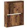 Wall Mounted Shoe Cabinet DELFT 71 X 17 X 86 Cm Engineered Wood
