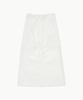Amomento Sheer Long Skirt_White