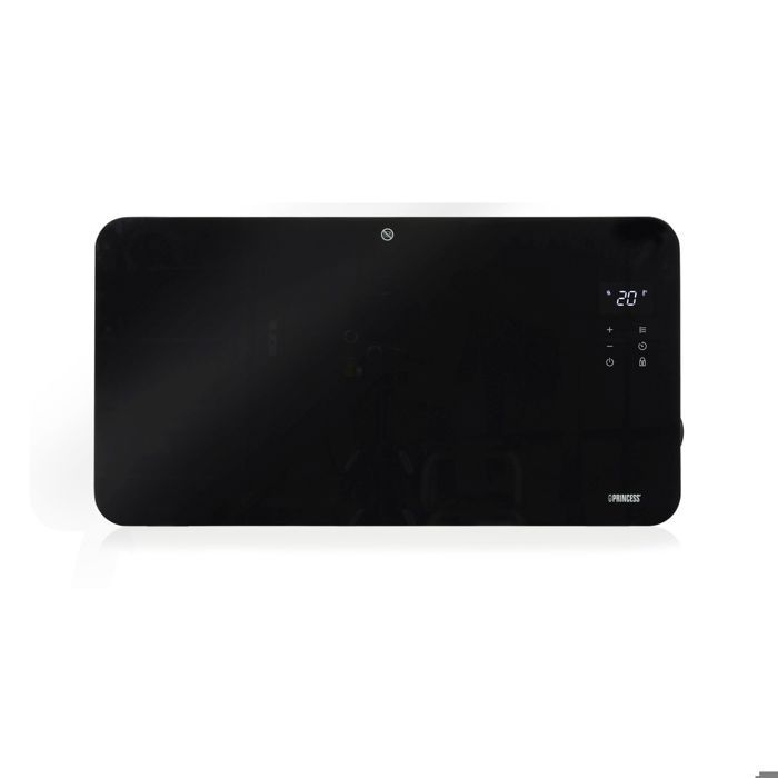 Radiateur Mobile Connecté - PRINCESS - 348415 - 1500 W - Contrôle Smartphone - Noir