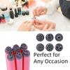 6/10/15pcs Floral Butterfly Pattern Nail Graffiti Pen Stamping Plate Nail Brush Stamp Pen  New Year