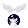 White Swallow Angel Feather Wings Adjustable Elastic Strap Kid Costume Party Supplies for Holiday Decor